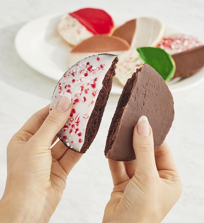 Dana's Bakery® Holiday Black & White Cookies Combo Box of 6