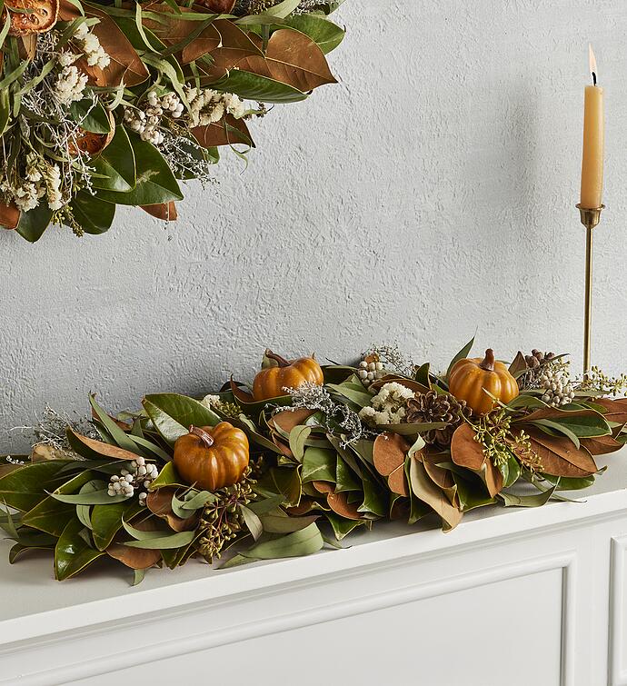 Harvest Swag Wreath