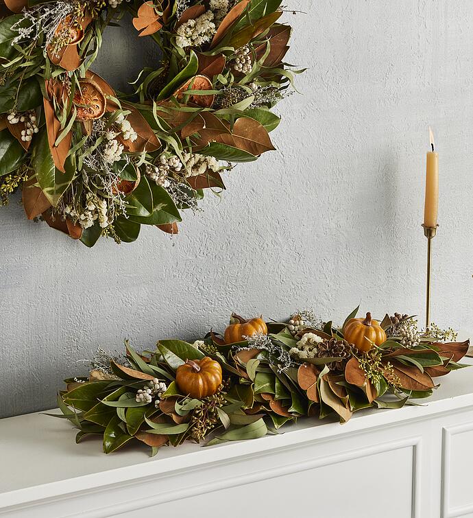 Harvest Swag Wreath