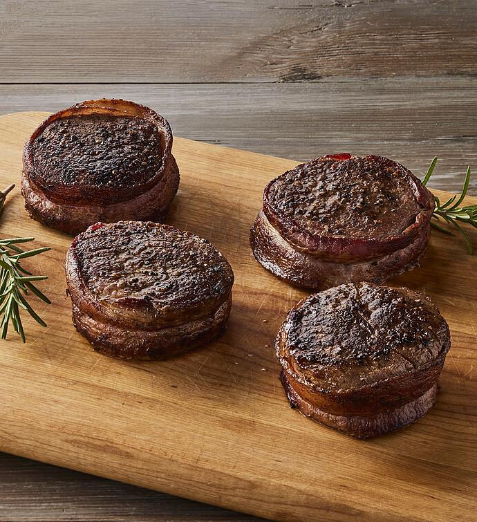 Bacon-Wrapped Filets Mignons?- 4 Pack