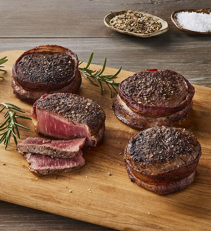 Bacon Wrapped Filets Mignons?  4 Pack