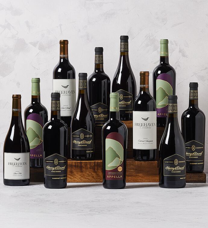 Premium Red Wine Collection   12 Bottles