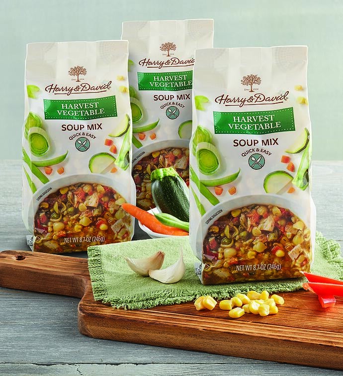 Harvest Vegetable with Pasta Soup Mix   3 Pack