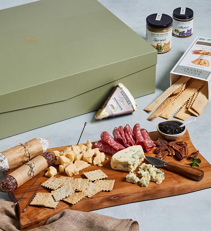 Premium Meat and Cheese Gift Box