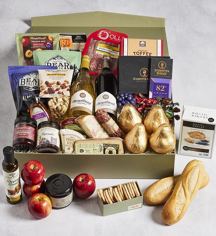 Deluxe Founders' Favorites Gift Box with Wine