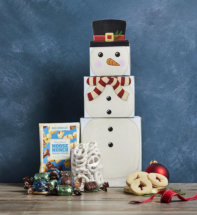 Holiday Tower of Sweet Treats