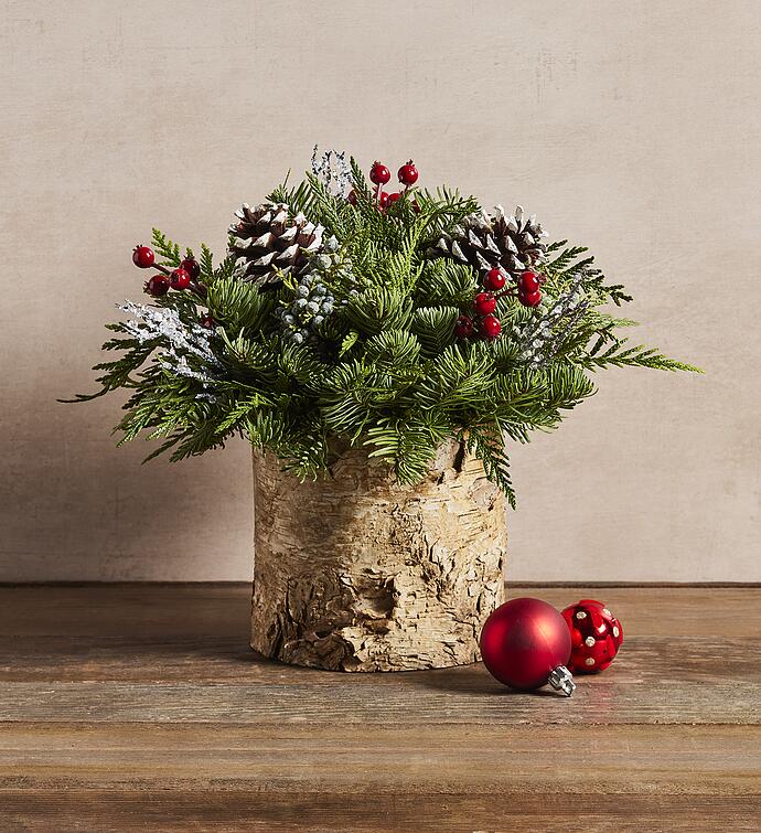 Holiday Rustic Centerpiece