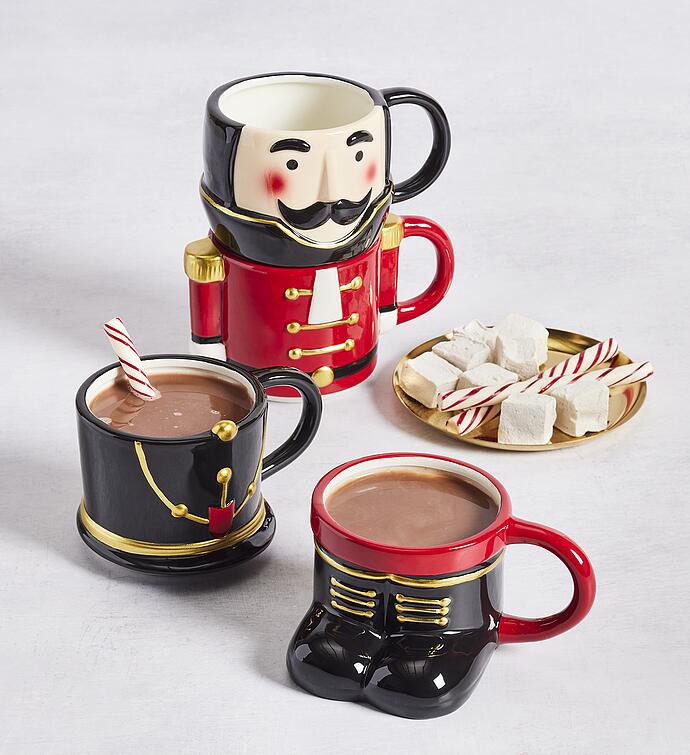 Holiday Mugs and Hot Cocoa Kit