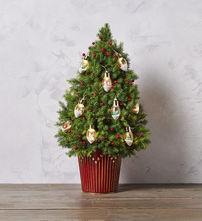 Holiday Nostalgic Christmas Tree