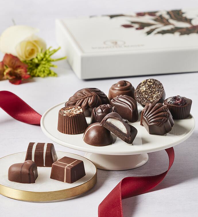 Scharffen Berger® Holiday Chocolatier's Collection with Peppermint Twist Bouquet