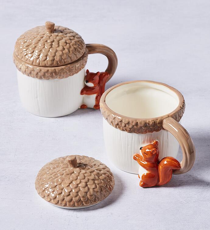 Acorn Mug Duo