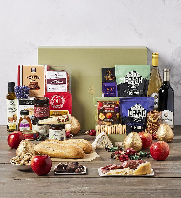 Deluxe Founders' Favorites Gift Box with Wine