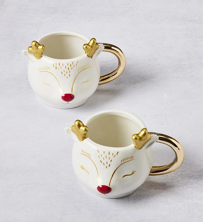 Reindeer Mug Duo