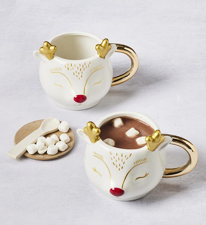 Reindeer Mug Duo