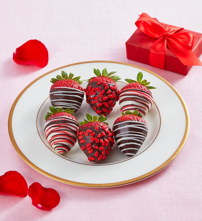 Cupid's Choice Chocolate Covered Strawberries &#8211; 6 Count