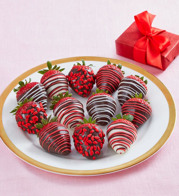Cupid's Choice Chocolate Covered Strawberries &#8211; 12 Count