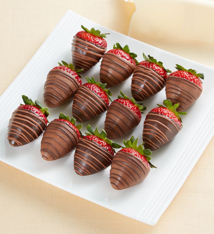 Sugar Free Chocolate Dipped Strawberries &#8211; 12 Count