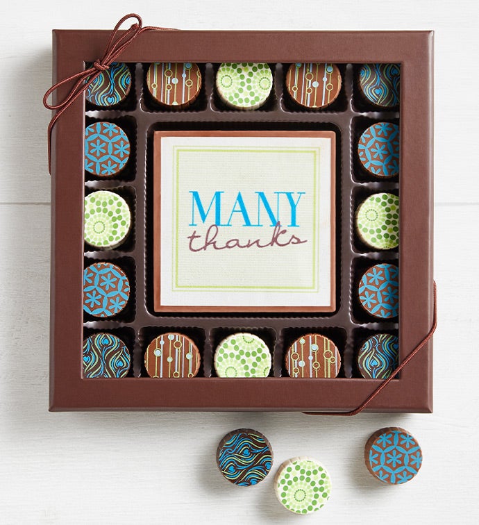Simply Chocolate® Thank You Bar & Truffles pc