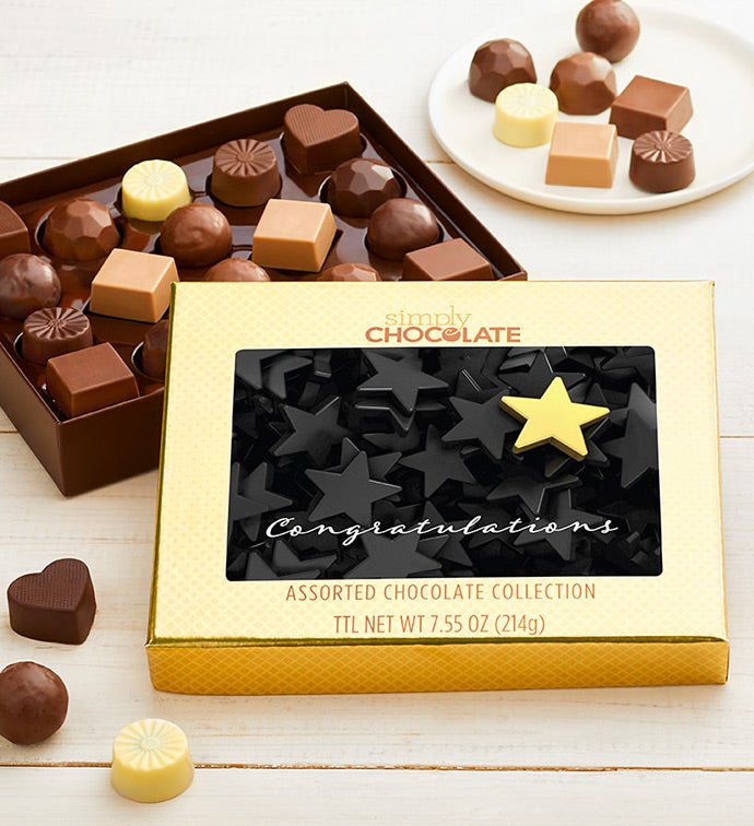 Congratulations Star pc Chocolate Box