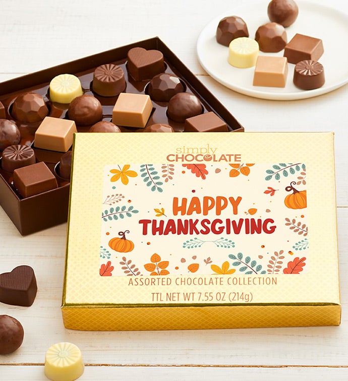 Happy Thanksgiving 18pc Chocolate Box