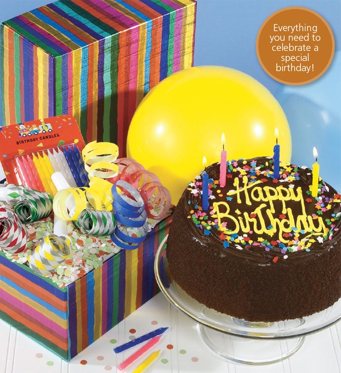 Birthday Party Cake Stack
