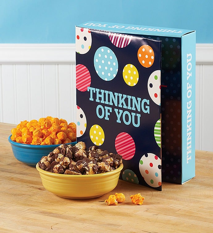 Large Popcorn Card   Thinking of You