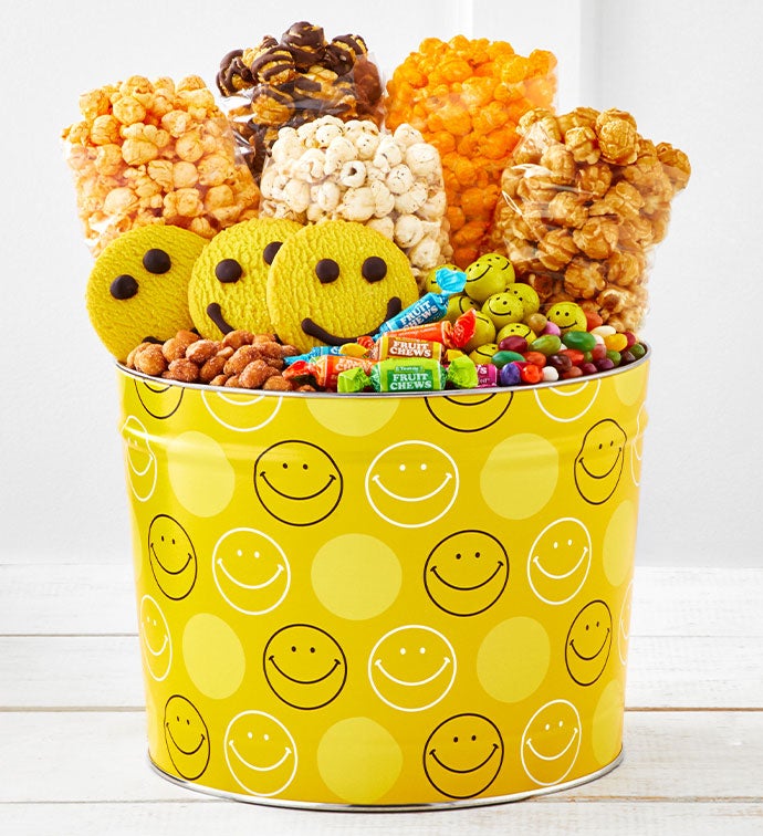Smiley Dot 2 Gallon Grand Snack Assortment
