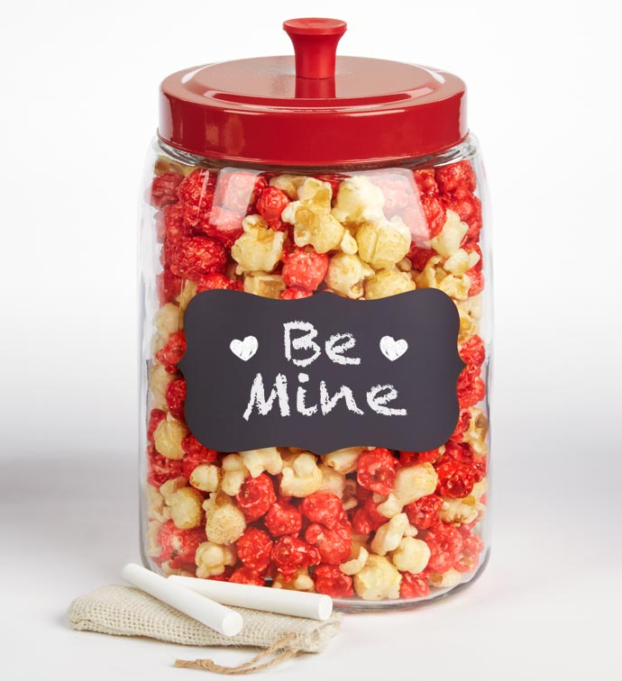 Popcorn Crock with Chalkboard
