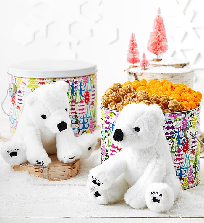 Set of 2 Merry & Bright Fun Pails