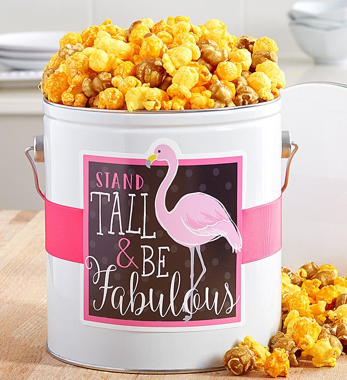 Be Fabulous 2 Gallon Popcorn Tin
