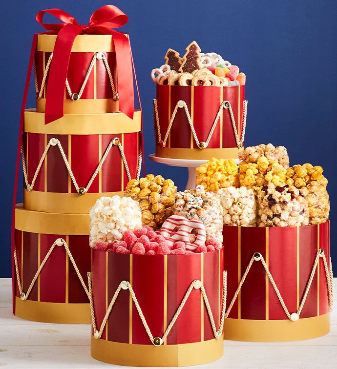 Nutcracker Drum 3 Tier Tower