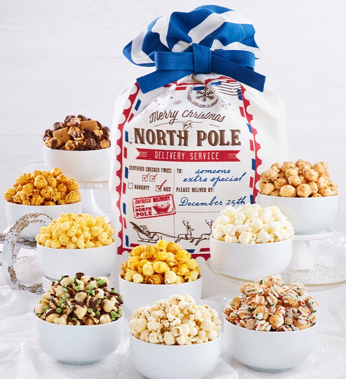 Special Delivery Holiday Popcorn Sack