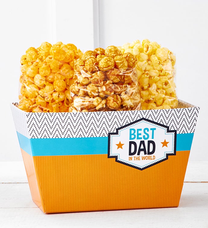 Man Cave Popcorn Trio