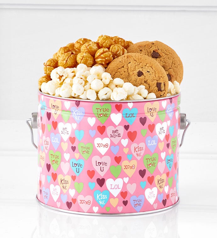 1/2 Gallon Love Out Loud Asst Gift Pail