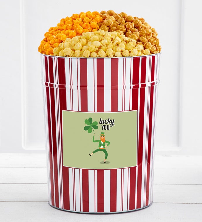 Tins With Pop&reg; 4 Gallon Lucky You Clover