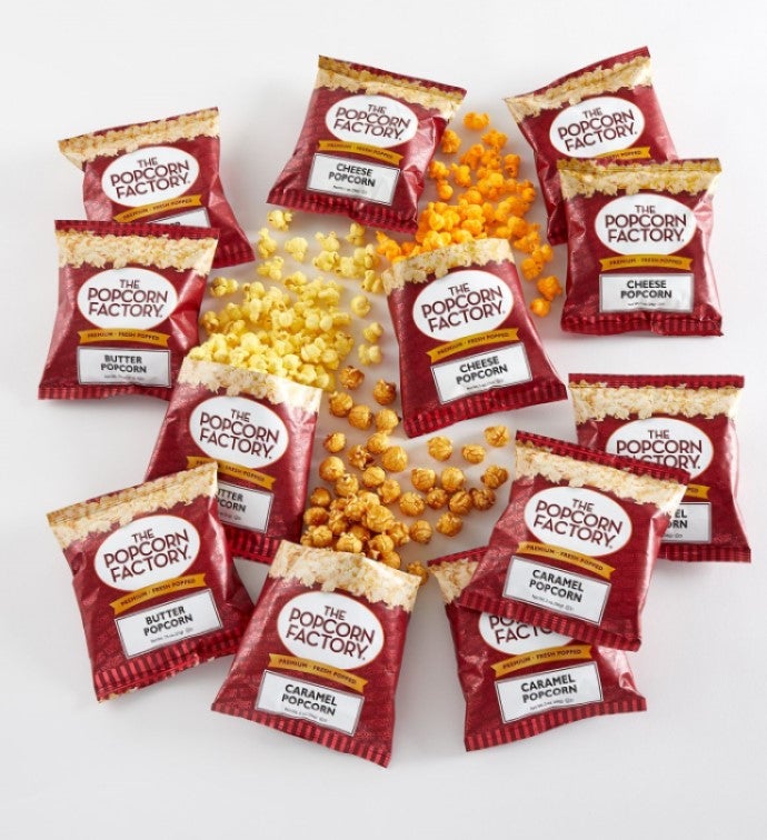 Assorted Popcorn Bags 25 Count