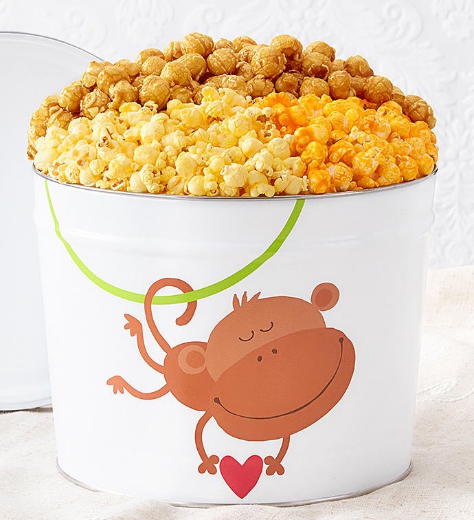 Monkey Love Popcorn Tins