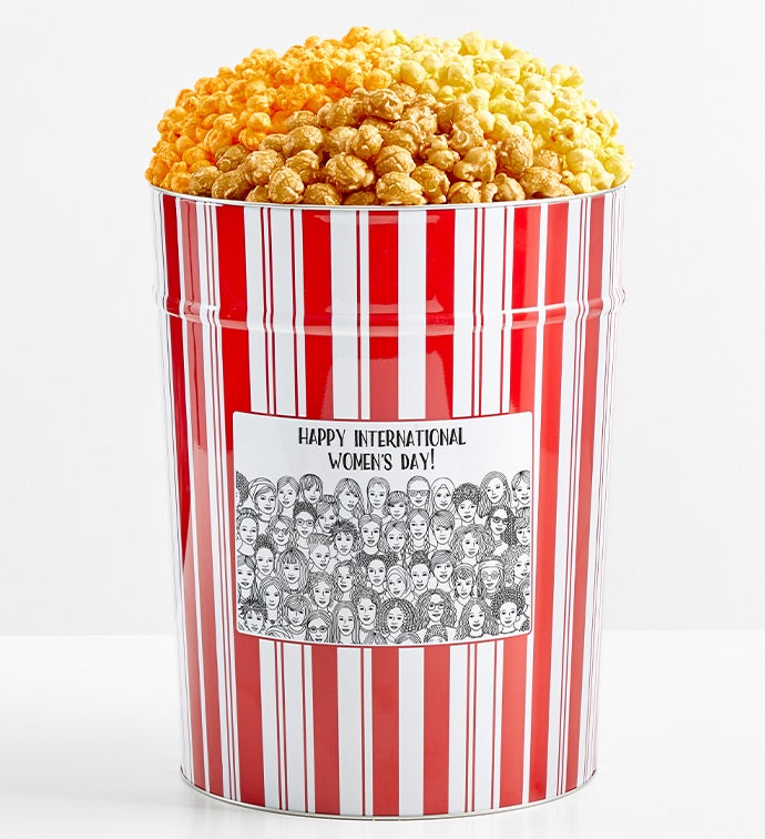 Tins With Pop&reg; International Women's Day 4 Gallon Tin